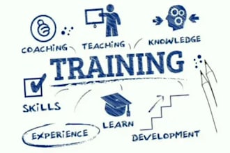 write, design PDF training course manual, plan, business, educational, product