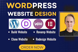 design, redesign, revamp, customize wordpress website using divi, ocean wp theme