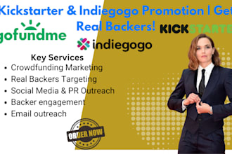 provide targeted promotion to bring backers to your campaign