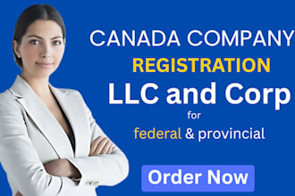 incorporate your canada company, provincial, federal, gst, hst and US llc, itin