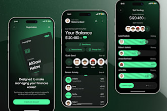 develop fintech app neobank app payment app money transfer app