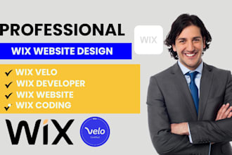 design fix build wix velo website wix developer wix code wix api developer