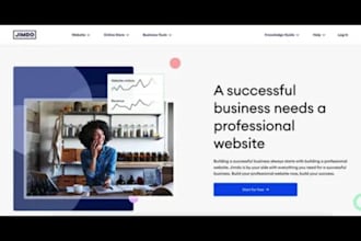 design jimdo website jimdo redesign duda tilda wix  website design and redesign