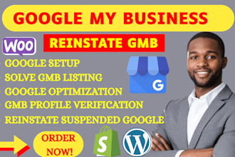 setup reinstate suspended google my business profile, gmb profile verification