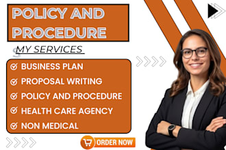 create employee handbook, policy manual, and sops for your home care agency