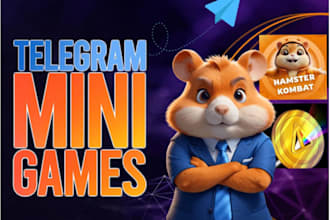 develop tap to earn game, telegram mini app, solana game, blackjack website