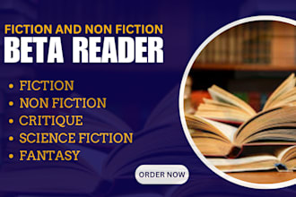 beta read your fiction and non fiction science fiction fantasy manuscripts