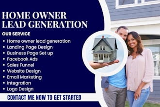 generate homeowner leads, solar leads, roofing leads, home insurance leads