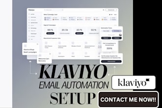 setup klaviyo template newsletter welcome series abandoned cart flow popup forms