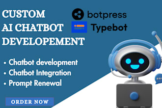 develop custom ai chatbot using botpress