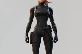 design cool superhero character im really good at this