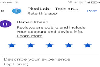 rate your app on google play store