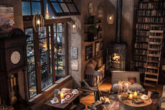 redesign with 3d stunning interior,kid,playroom model,furniture set cgi render