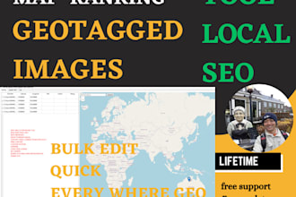provide a quick bulk geo tagging tool, metadata editing  for your photos