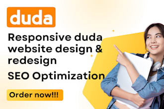 design duda website, duda landing page duda SEO with duda website builder