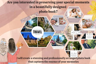 design and edit a stunning photo book for your special moments