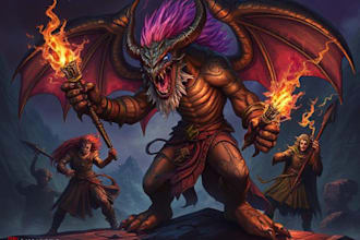 draw fantasy dnd art, monster character, game art, sheet, and dnd party