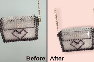 product editing, product retouching or any picture editing
