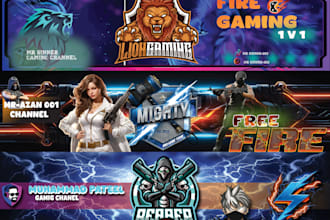 design an outstanding facebook and youtube banner for you