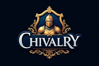 do make emblem with knight in armour chivalry mascot logo