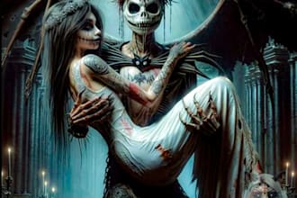 make fantasy horror and fantasy horror character