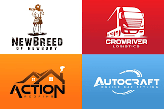 design animal cartoon logo and mascot