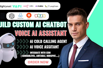 setup vapi ai calling agent, ai cold calling agent, ghl chatbot, retell, vapi
