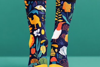 do a unique socks design