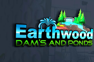 do professional landscape and lawn care service logo