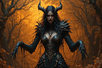 make fantasy horror and any fantasy horror character
