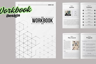do workbook design, lead magnet design, ebook design, pdf design, worksheet