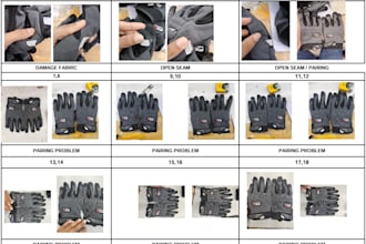 do expert product inspection, quality control, pre shipment checks and reports
