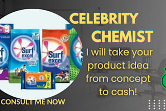 formulate hair , skincare makeup personal products and detergents