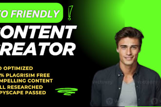 do SEO article writing, blog post writing or content writing