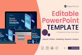craft a powerpoint presentation or a pitch deck template