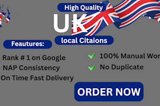 top best UK local citation and directory submission