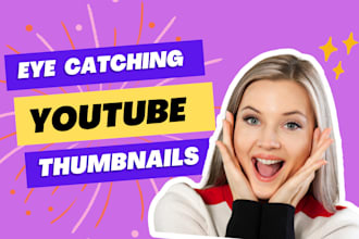 do youtube thumbnails,facebook cover,posts desighn