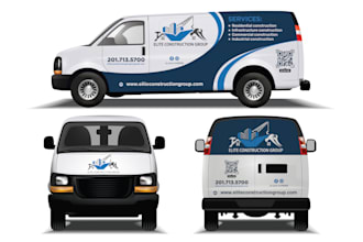 create van wrap design, vehicle wrap design, truck wrap design, vehicle wrap