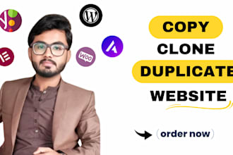 copy clone or duplicate any wordpress website