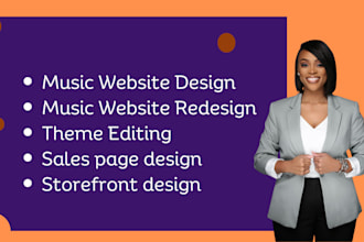 build an attractive bandzoogle website and store