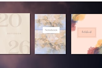 create cute notebook cover