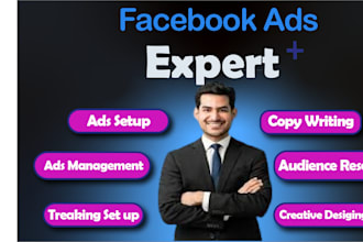 be a marketing , advertising and meta campaign manager