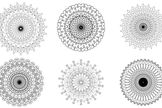 design easy and bold mandala colouring pages for adults