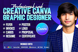 design custom canva templates, social media posts, and flyers