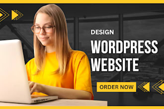 design a website using wordpress