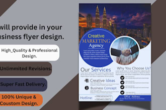 creat a urgent flyer, poster design within 6 hours