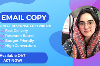 write sales email copy, as your go to email copywriter