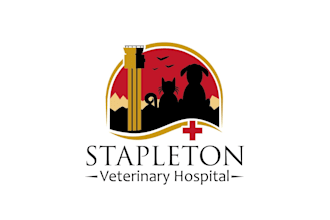 create a modern custom veterinary hospital logo design