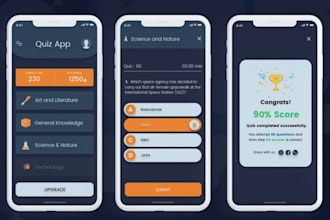 develop custom ai elearning app, ai quiz app, educational app
