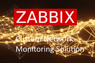 configure network monitoring using zabbix enterprise grade software